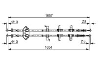 Cable Pull, parking brake