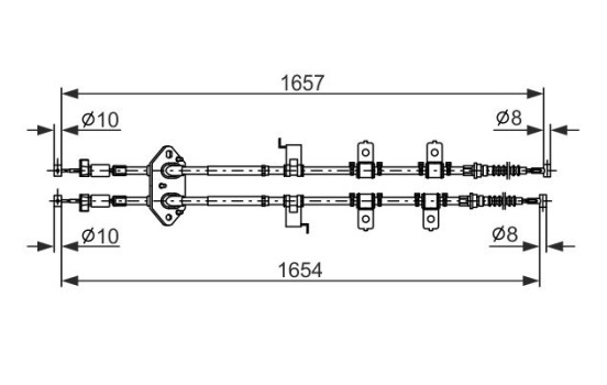 Cable Pull, parking brake