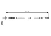Cable Pull, parking brake