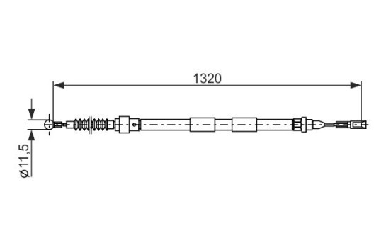 Cable Pull, parking brake