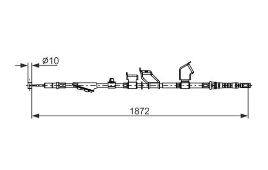 Cable Pull, parking brake