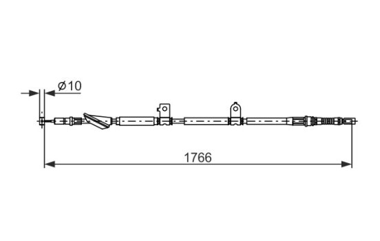 Cable Pull, parking brake, Image 5