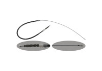 Handbrake cable Skoda 48306 FEBI