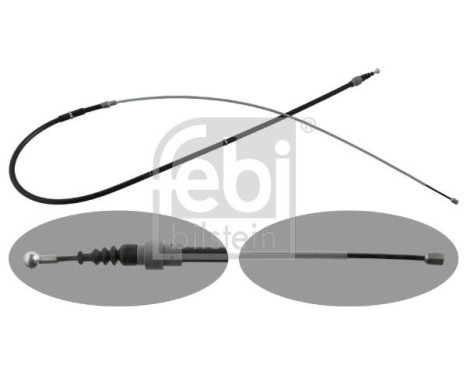 Handbrake cable Skoda 48308 FEBI, Image 2