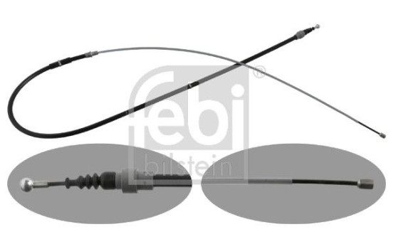 Handbrake cable Skoda 48308 FEBI, Image 2