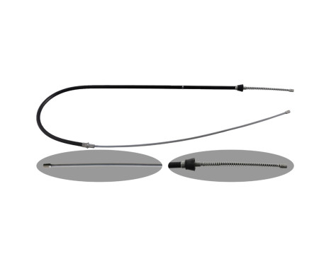 Handbrake cable Volkswagen 48302 FEBI