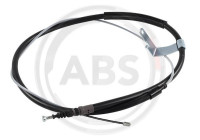 Pull cable, parking brake K10299 ABS