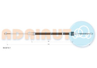 Pull cable, parking brake