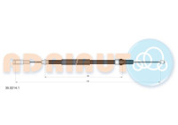 Pull cable, parking brake