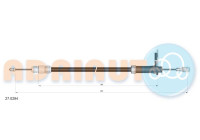 Pull cable, parking brake