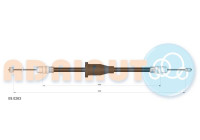 Pull cable, parking brake