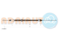 Pull cable, parking brake