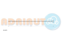 Pull cable, parking brake