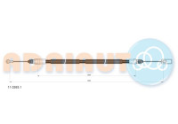 Pull cable, parking brake