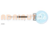 Pull cable, parking brake