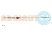 Pull cable, parking brake