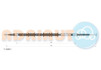 Pull cable, parking brake