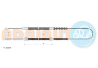 Pull cable, parking brake