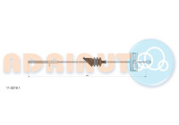 Pull cable, parking brake