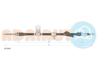 Pull cable, parking brake