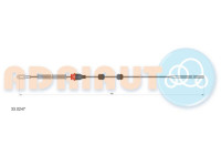 Pull cable, parking brake