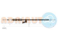 Pull cable, parking brake