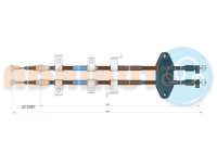 Pull cable, parking brake