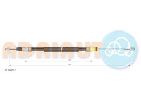 Pull cable, parking brake