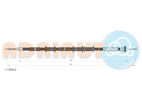 Pull cable, parking brake