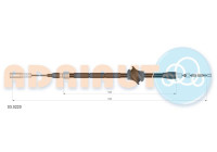 Pull cable, parking brake