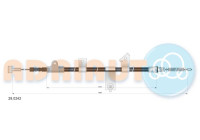 Pull cable, parking brake