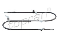 Pull cable, parking brake