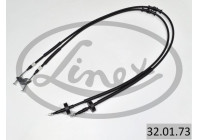 Pull cable, parking brake