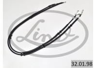 Pull cable, parking brake