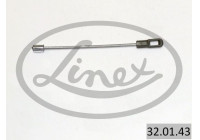 Pull cable, parking brake