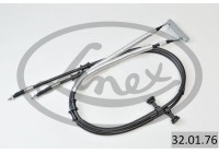 Pull cable, parking brake