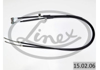 Pull cable, parking brake