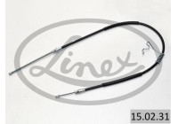 Pull cable, parking brake