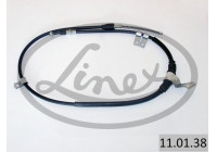 Pull cable, parking brake