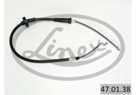 Pull cable, parking brake