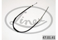 Pull cable, parking brake