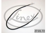 Pull cable, parking brake