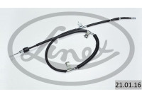 Pull cable, parking brake