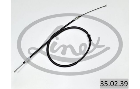 Pull cable, parking brake