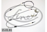 Pull cable, parking brake