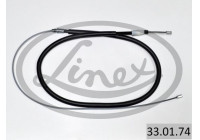 Pull cable, parking brake