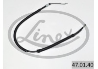 Pull cable, parking brake