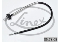 Pull cable, parking brake