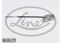 Pull cable, parking brake