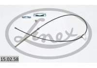 Pull cable, parking brake